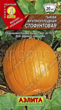 Тыква крупноплодная Стофунтовая 