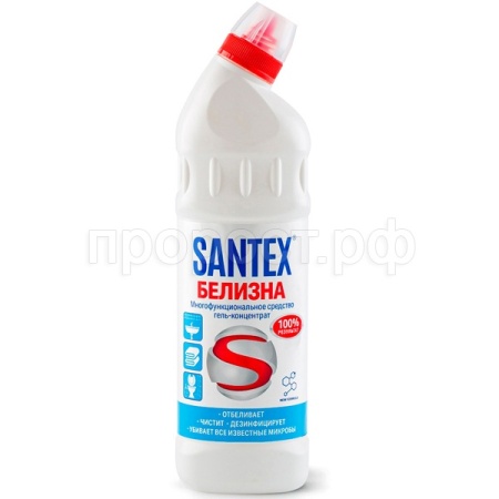 Белизна-гель Santex 750г /8шт/ 