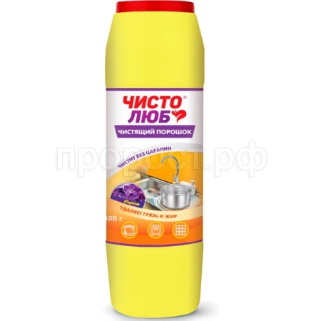 Чистящее ср-во Чистолюб 400 г Сирень /24шт/