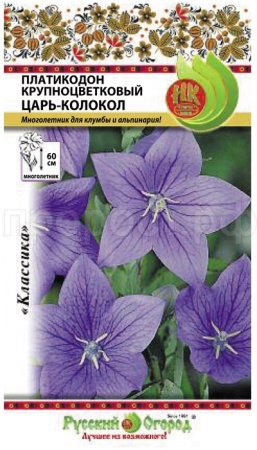 Платикодон Царь-колокол крупноцветковый 8шт