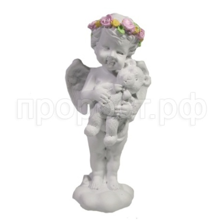 Ангел с мишкой L5W6H12  713536/A088